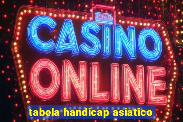 tabela handicap asiatico